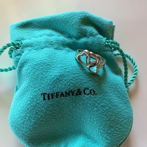 Certified Tiffany & Co. Triple Heart Ring - Size 5.25